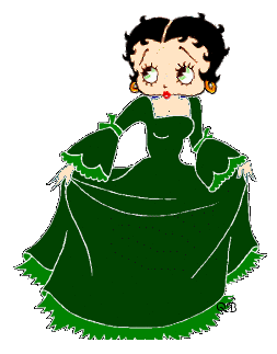 Jumpy - Betty Boop Graphics - St. Patrick's Day